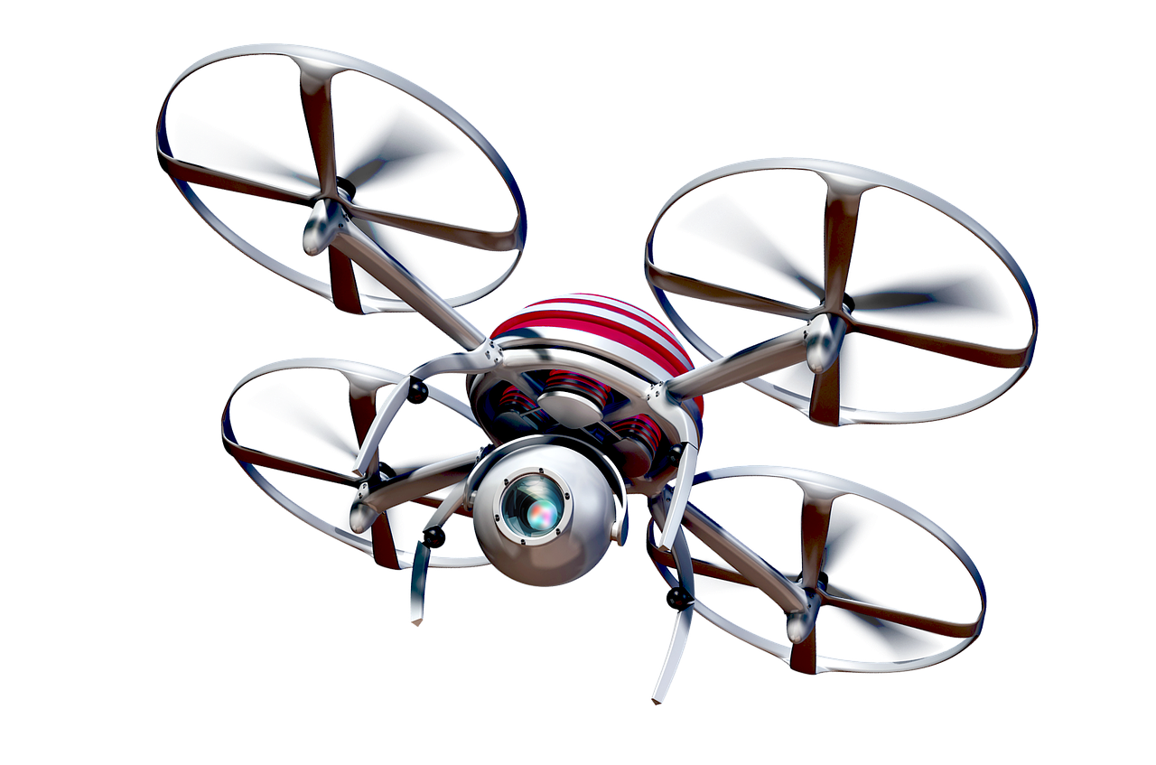 quadrocopter, camera, drone, fly, multicopter, remote control, flight, exploration, watching, spy, aircraft, hobby, drone flight, technology, electronics, 3d, render, cut out, drone, drone, drone, drone, drone